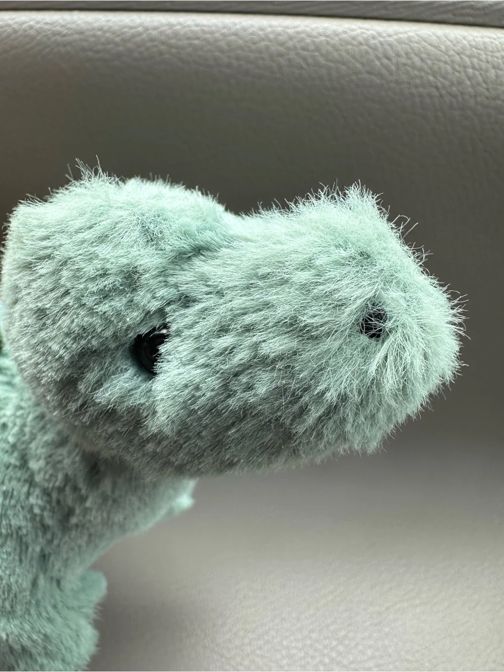 Jellycat Mini Fossilly Stegosaurus Green dinosaur RETIRED SUPER Soft EUC 7”